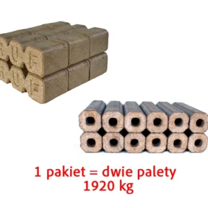 Brykiet kominkowy Pini&Kay + Mega Ruf